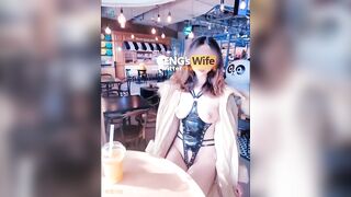 推特大神阿崩露出淫妻控『BENG's_Wife』美人妻wife419大膽人前露出