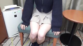 日本短髮美女被連續中出兩次 大量內射濃稠精液咕咕流出 最後再口爆一次