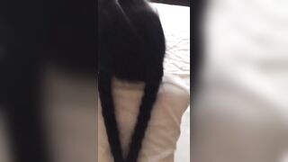 揪著雙馬尾內射嘛