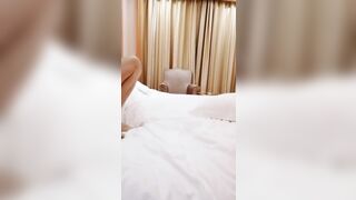 啊啊 慢點慢點 不行了 啊啊 射給我 好身材大奶美眉被無套內射