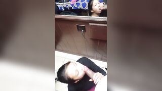 那些媚黑 喜歡被黑人大驢屌肏的反差妹-20