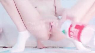 小狗撒尿 小母狗水量超多 連放水都那麼美-08