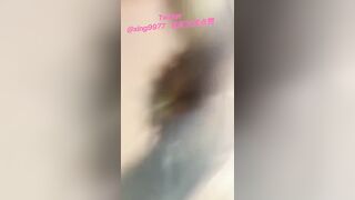 小狗撒尿 小母狗水量超多 連放水都那麼美-02