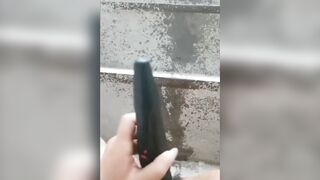 小狗撒尿 小母狗水量超多 連放水都那麼美-17