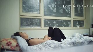 白皙甜美留學生小姐姐被約炮大神拿捏強行顏射她